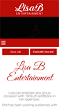 Mobile Screenshot of lisabentertainment.com